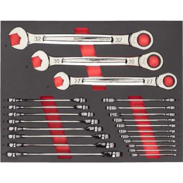 Milwaukee Ringskraldenøglesæt toolguard™ 22P 4932493248