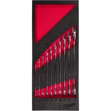 Milwaukee Gaffelnøglesæt toolguard™ 10 dele 4932493629