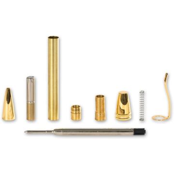 CraftProKits Premier Kuglepenne, Guld, Inkl. Genopfyldning  AX502696