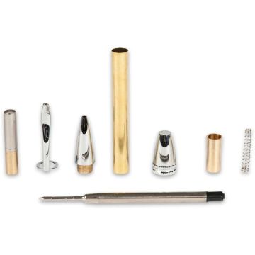 CraftProKits Premier Kuglepenne, Krom, Inkl. Genopfyldning  AX502697