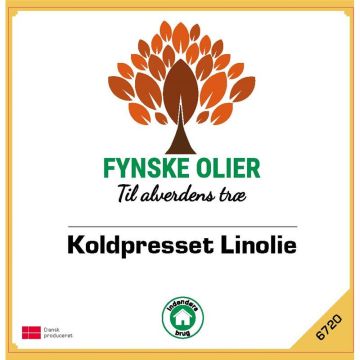 Fynske Olier Koldpresset Linolie 20 Liter 6720 6720020