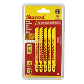 Starrett Stiksavklinger 125mm 6T BU56 5 stk. TA-681909