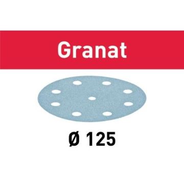 Festool StickFix-slibepapir Ø 125 mm Granat P150 497170