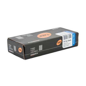 Tjep TF18 stifter 25mm, Elgalvaniseret. 5.000 stk. TJ842025