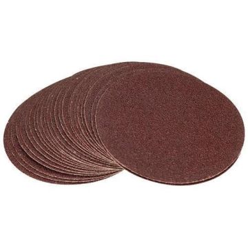 Norton Adalox Slibepapirsrondel, selvklæbende 25 stk 150mm K 60 31881204