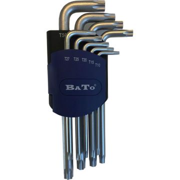 BATO Stiftnøglesæt TX 10-50. Blank BA-3105