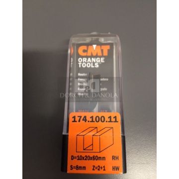 CMT Overfræsebor HM 10x20/60 K8 174.100.11