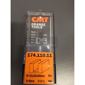 CMT Overfræsebor HM 11x20/60 K8 174.110.11