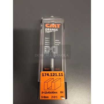 CMT Overfræsebor HM 12x40/90 K8 174.121.11