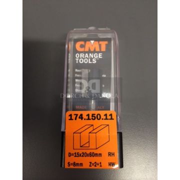 CMT Overfræsebor HM 15x20/60 K8 174.150.11