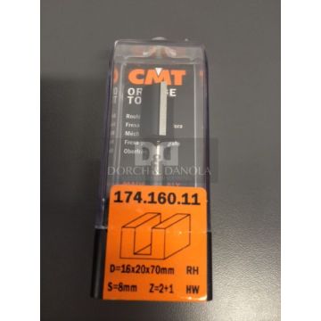 CMT Overfræsebor HM 16x20/70 K8 174.160.11