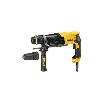 DeWalt 26mm SDS-PLUS borehammer med 3 funktioner og QC-borepatron DW-D25134K-QS