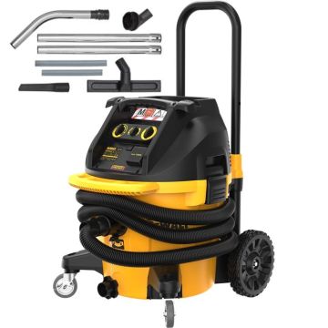 DeWalt M-Byggeplads støvsuger 38 liter incl tilbehør DW-DWV905M-QS+DW-DWV9350-XJ