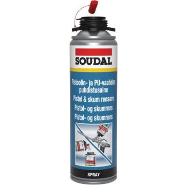 Soudal Fugeskum & Rens Gun & Foamcleaner 500ml SO-106341