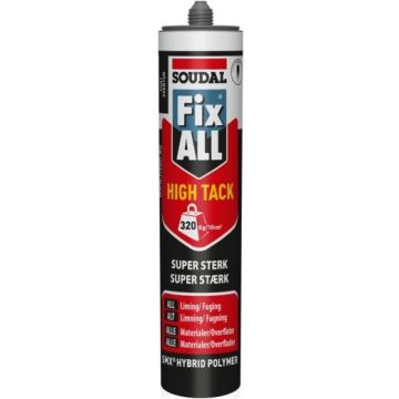 Soudal Fix ALL® - MS Polymer Fix ALL® High Tack 290ml Sort SO-115266