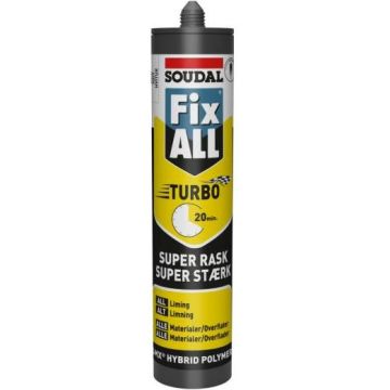 Soudal Fix ALL® - MS Polymer Fix ALL® Turbo 290ml Hvid SO-124938