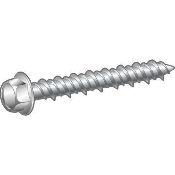 ESSVE betonskrue FZB, sekskanthoved med flange 7,5 x 40mm 10mm hoved ES-105237