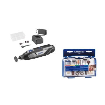 Dremel Multiværktøj 8240-5 12V inkl. tilbehørssæt 687 med 52 dele F0138240JASET1