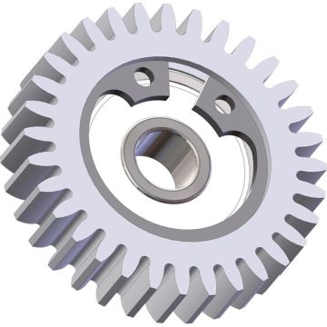 Gamma Zinken Spiral Teksturhjul - 30 mm GZ3950