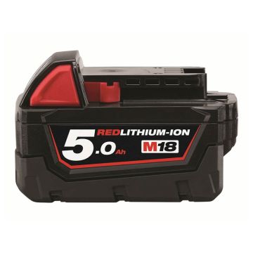Milwaukee batteri M18 B5 Red Lithium-Ion 18V 5,0 Ah 4932430483