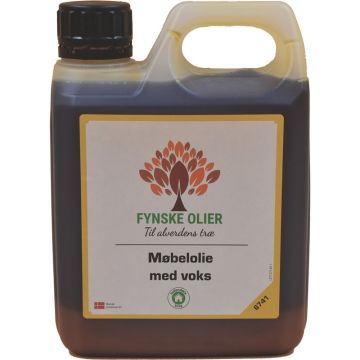 Fynske Olier Møbelolie med voks 1 Liter 6741 6741001