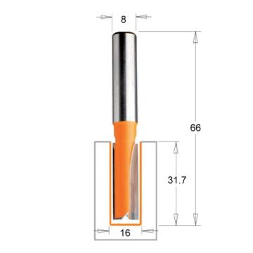 CMT Overfræsebor HM 16x31/66 K8 912.160.11
