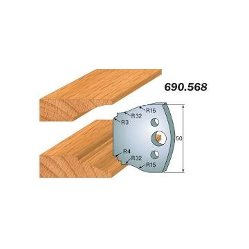 CMT Profilknive sæt 50mm nr. 568 690.568