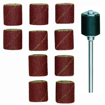 Proxxon Slibebånd m/10 blade og holder ROL-28978