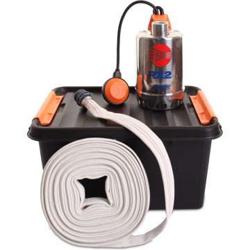 Pedrollo Lænse/kælderpumpe RXM 2 sæt med 15m slange og koblinger STA-RXM-2-SÆT-BOX