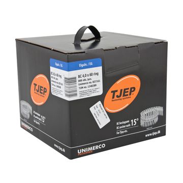TJEP BC40/60 Kamsøm elgalv., Full head. Box 800 pcs. TJ837161