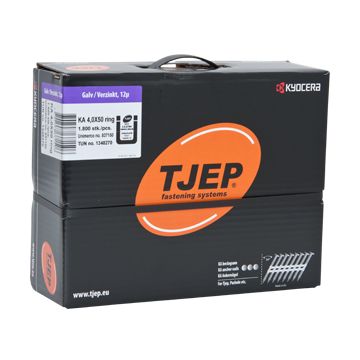 TJEP KA40/50 Kamsøm elgalv., Full head. Box 1.800 pcs. TJ837150