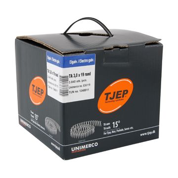 TJEP TA30/19 elgalv., t/tagpap. Box 3.840 stk TJ836119