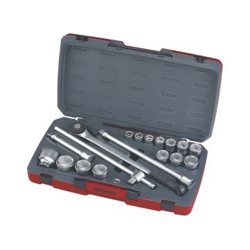 Teng Tools Topnøglesæt 3/4" T3418-6 med 18 dele 167380104
