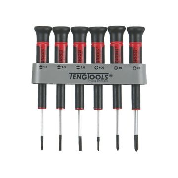 Teng Tools finmekaniker skruetrækkersæt MDM706 - 6 stk. 68940105