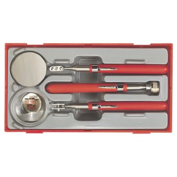 Teng Tools inspektionsspejle i sæt TTTM03 med 3 dele 109460105
