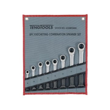 Teng Tools Ringgaffelnøglesæt 6508RSMM 167160100