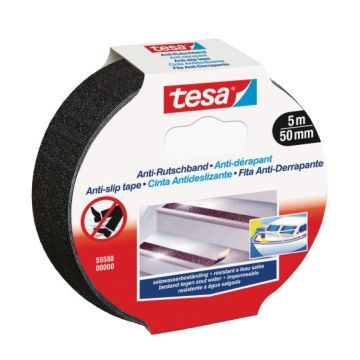 Tesa Skridsikker tape sort 50 mm x 15 m 043606078