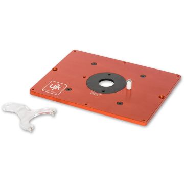UJK Indsatsplade med Universelbase til Fræsebord (Aluminium) - 10 mm AX502748