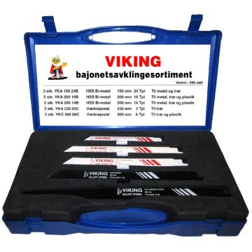 Viking Bajonetsavklinge sortiment 21 dele 99B