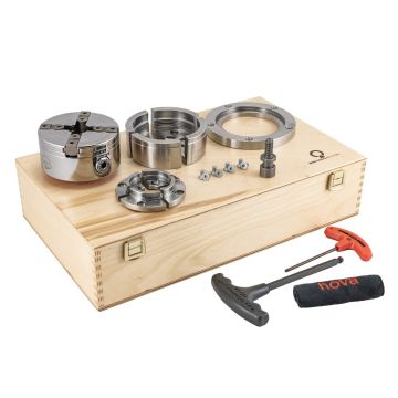 Teknatool Super NOVA 2 Pro-Tek spændepatronsæt - Skålsæt DR-DT23267SET