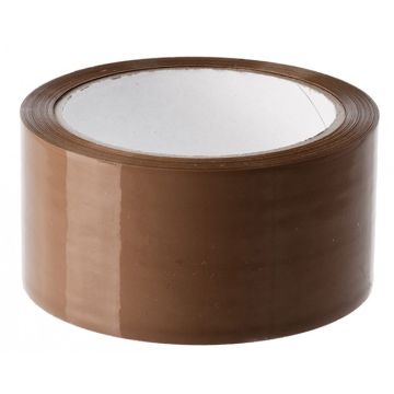 Grunda Pakketape PP 50 mm x 66 m Brun 500050349