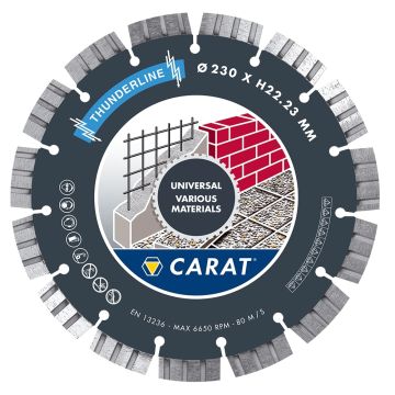 CARAT Thunderline Universalklinge Ø350 CA-03010959