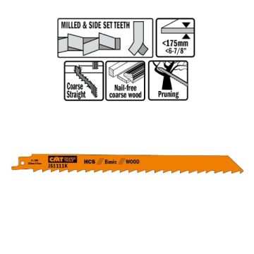 Bajonetklinge 225mm HCS Basic JS1111K-5