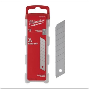 Milwaukee knivblad bræk-af 18mm 10 stk 4932480107