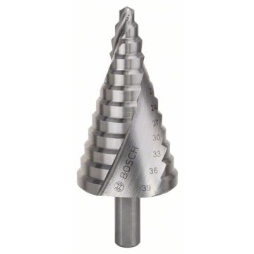 Bosch HSS-borehoveder til trinboring, 3-flat-skaft 6-39 mm 2608597521