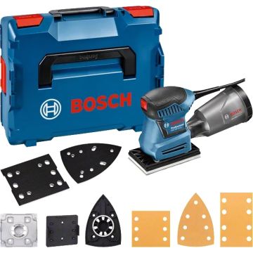 Bosch Rystepudser GSS 160-1A Multi i L-BOXX med tilbehørssæt 06012A2300