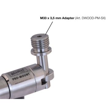 Woodcut PRO-MOUNT Adapter M33 x 3,5mm DR-DWOOD-PM-SX