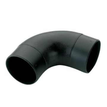 Record Udsugningsstykke rørbøjning 90º 100mm RECDX100B