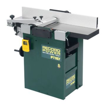 Record Afretter og tykkelseshøvl PT107 Heavy Duty 260mm 230V RECPT107-EP