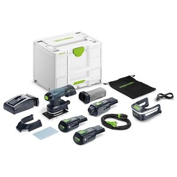 Festool Akku rystepudser RTSC 400 3,0 I-Set 578934